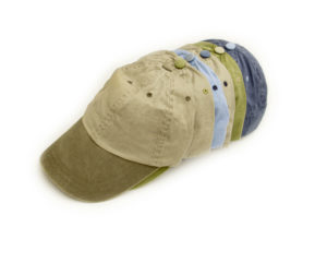 Gorra Deslavada Combinada. 100% algodón