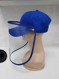 Gorras con Careta Protectora. Contamos con 5 colores: Negro, Blanco, Marino, Kaki y Rojo. Bordamos tus Logotipos Gorras con Careta Protectora. Contamos con 5 colores: Negro, Blanco, Marino, Kaki y Rojo. Bordamos tus Logotipos